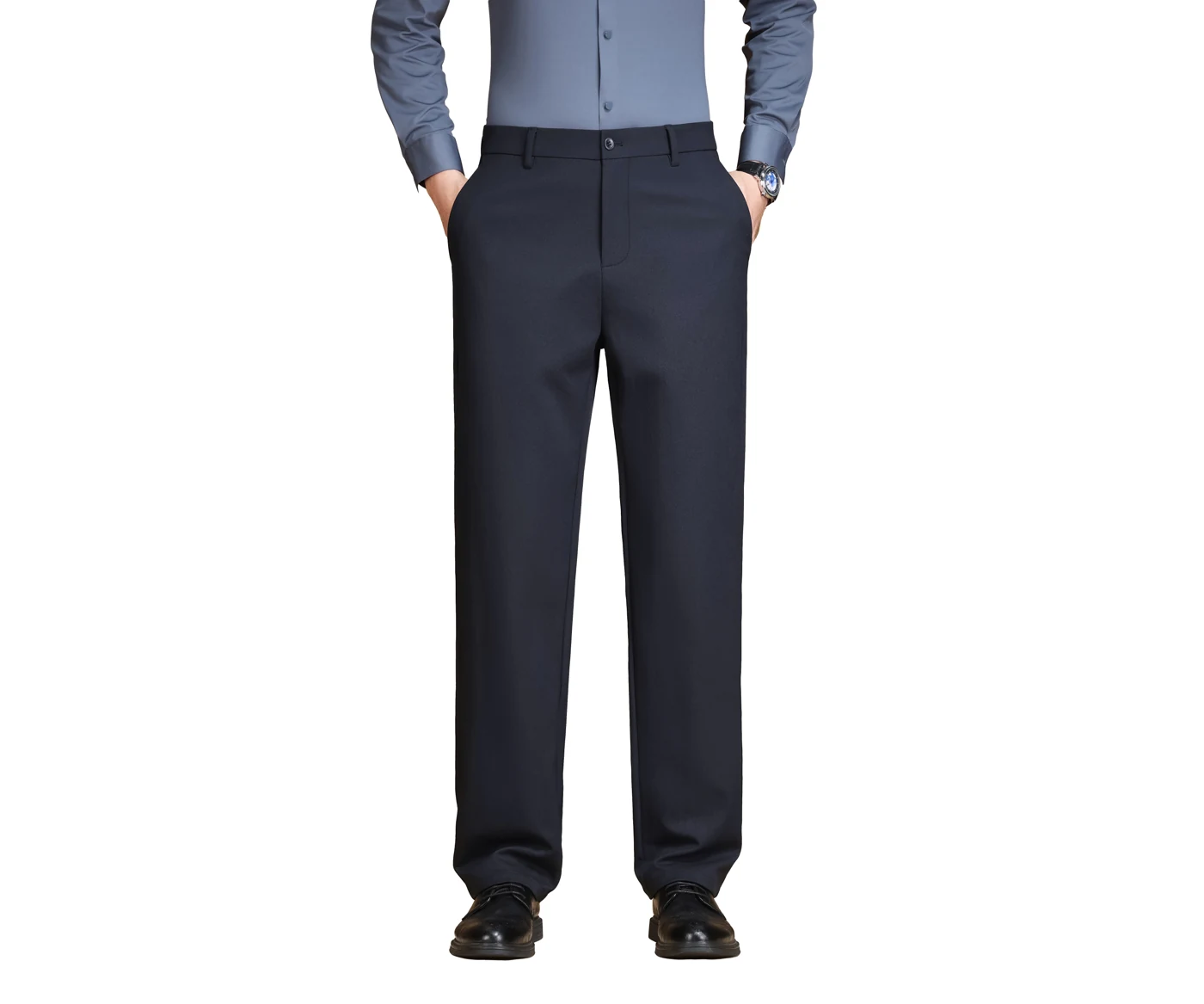 Straight-Leg Casual Trousers — style 2621