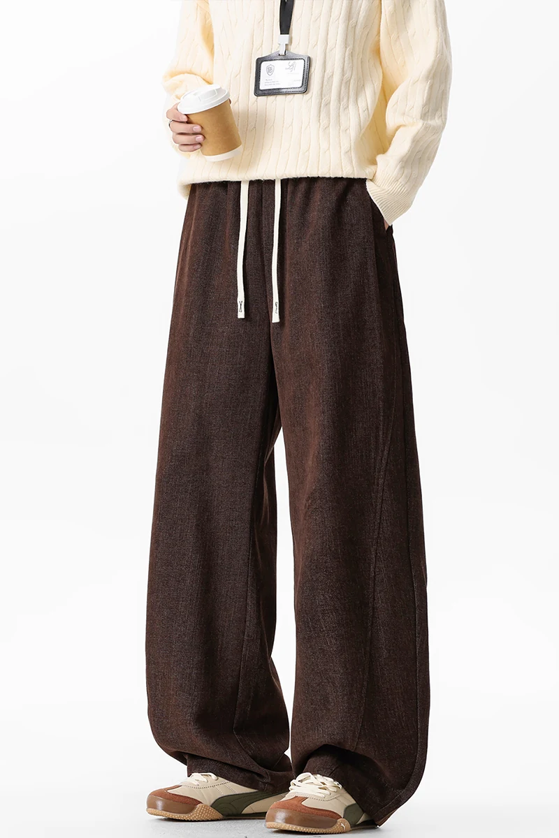 Draped Drawstring Trousers — style 2626