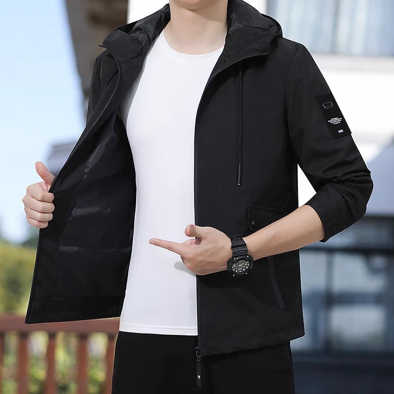 Casual Hooded Zip Jacket image 2